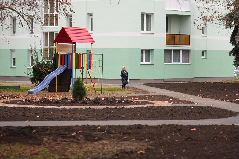 Megszépült az Állomás tér