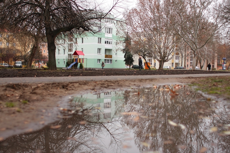 Megszépült az Állomás tér