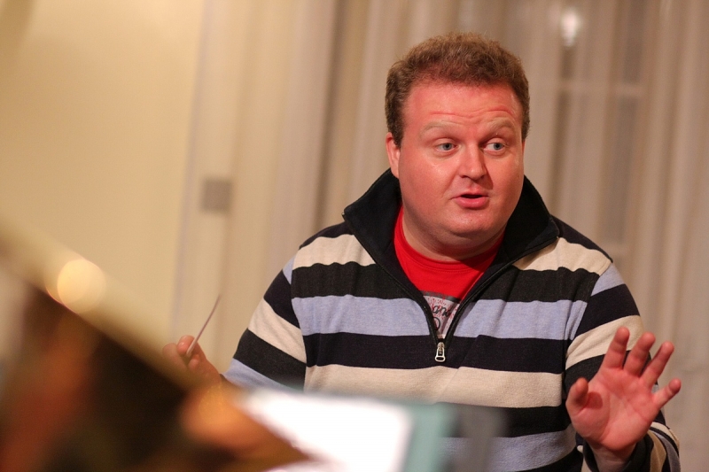 Folynak az újévi koncert próbái