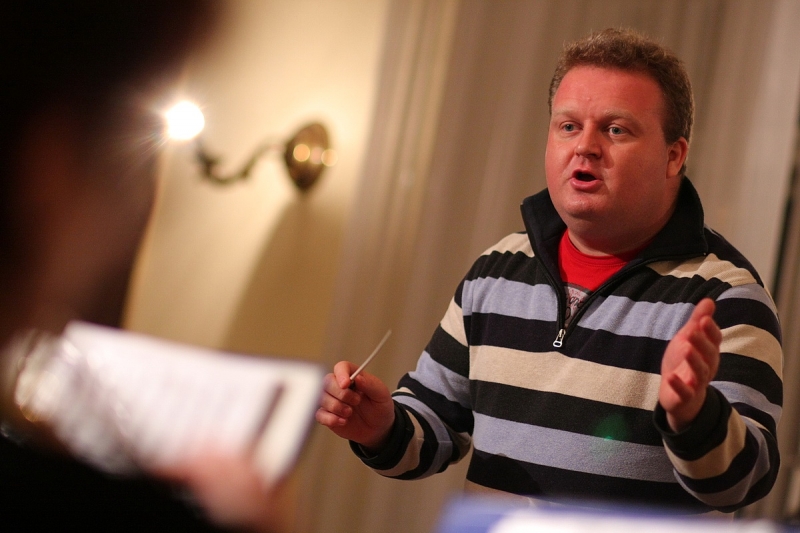 Folynak az újévi koncert próbái