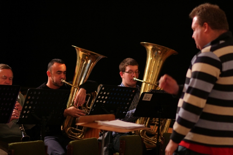 Folynak az újévi koncert próbái