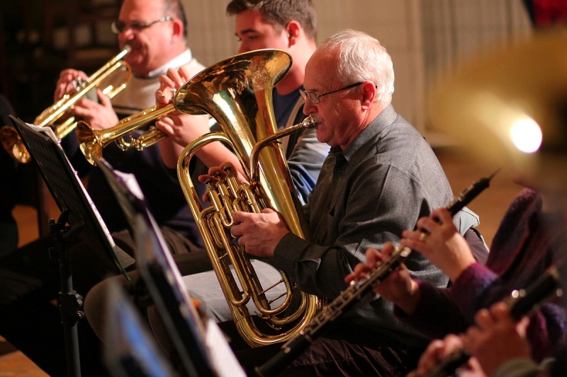 Folynak az újévi koncert próbái