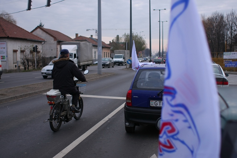 Szakszervezetek demonstráltak