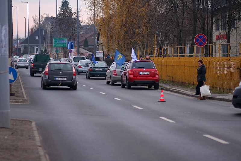 Szakszervezetek demonstráltak