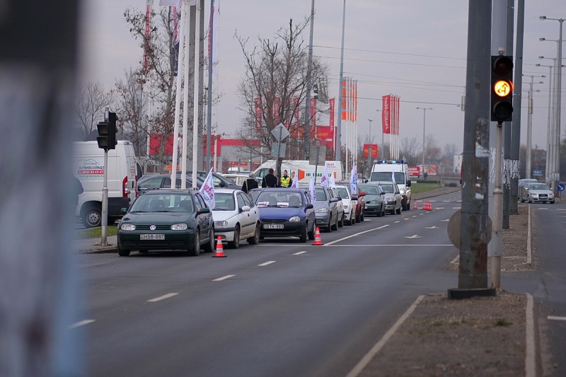 Szakszervezetek demonstráltak