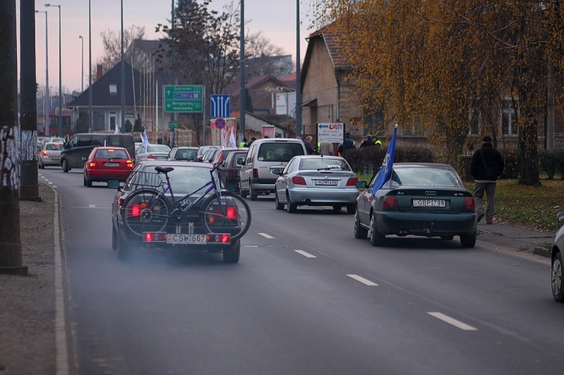 Szakszervezetek demonstráltak