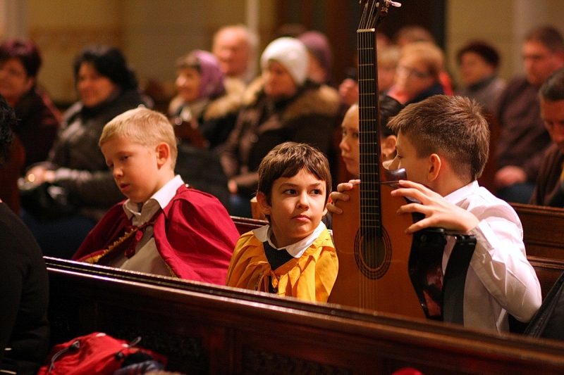 Karácsonyi műsor a római katolikus társszékesegyházban