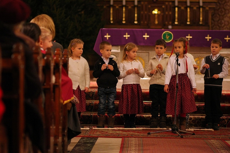 Karácsonyi műsor a római katolikus társszékesegyházban