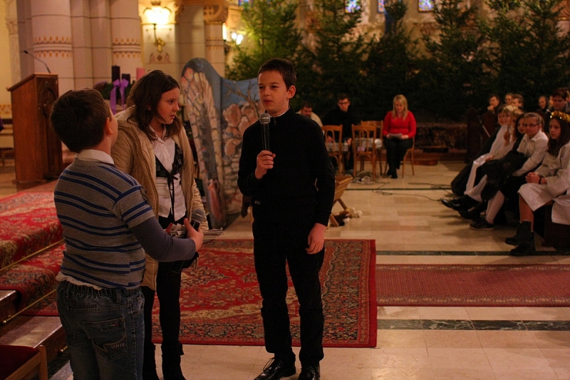 Karácsonyi műsor a római katolikus társszékesegyházban