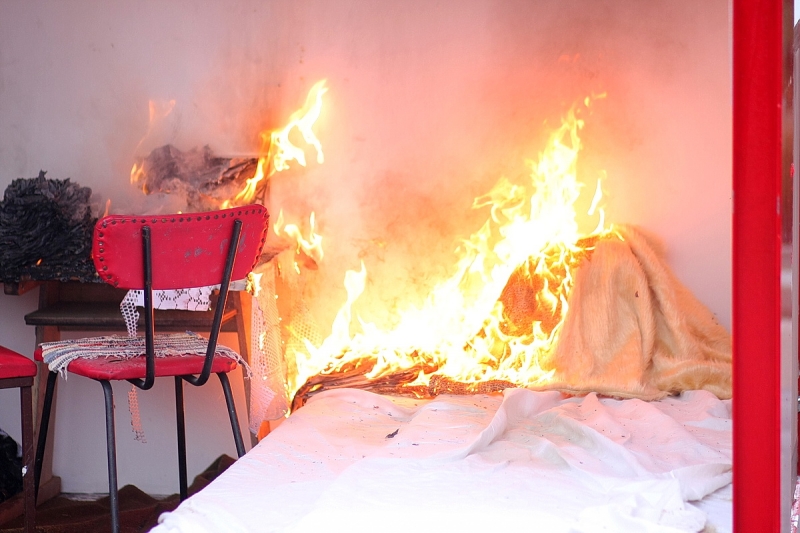 Figyelemfelkeltő gyakorlat a belvárosban