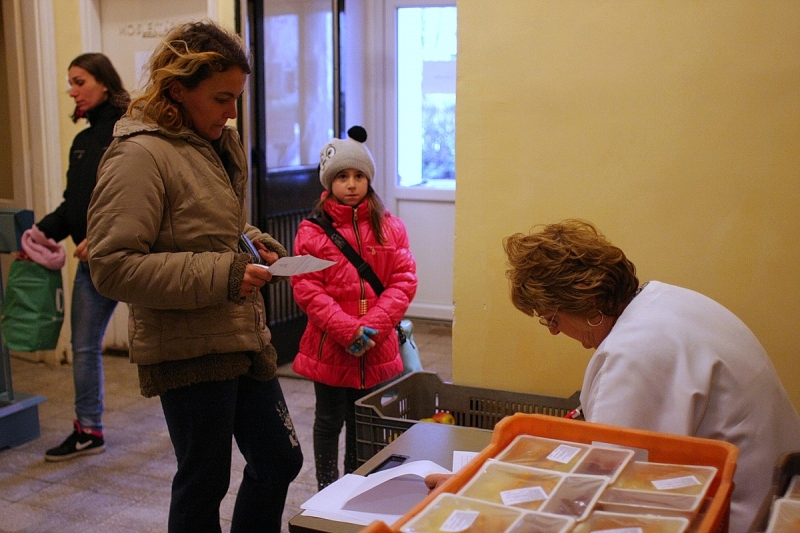 Meleg étel a téli szünetben is