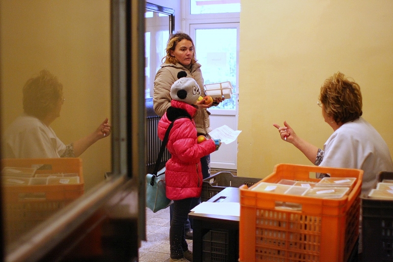 Meleg étel a téli szünetben is