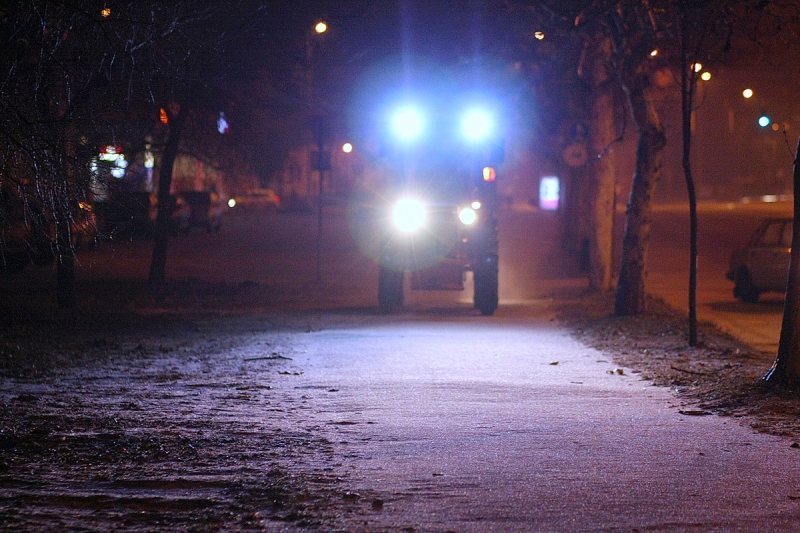 Elérte az ónos eső a várost