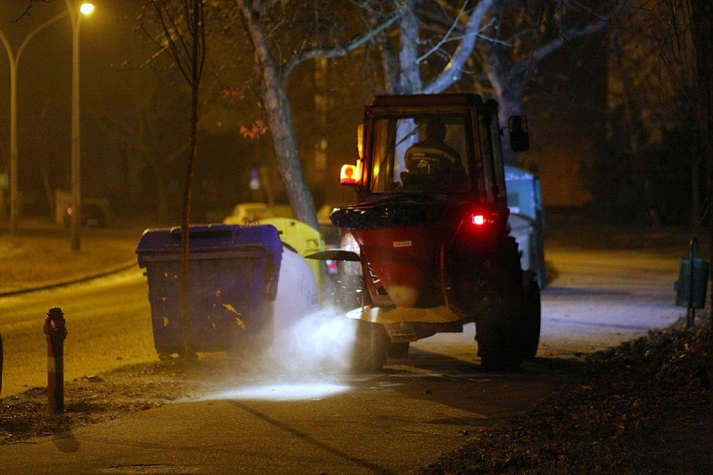 Elérte az ónos eső a várost