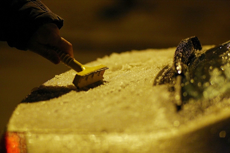 Elérte az ónos eső a várost