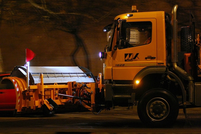 Elérte az ónos eső a várost