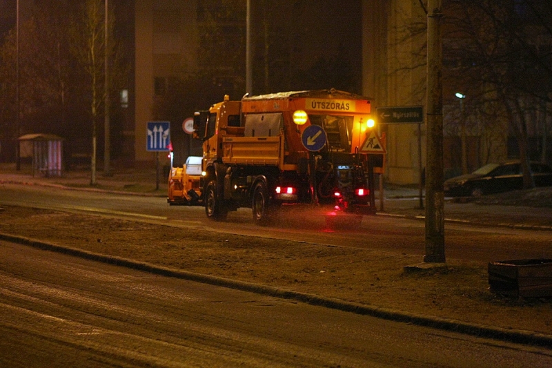 Elérte az ónos eső a várost