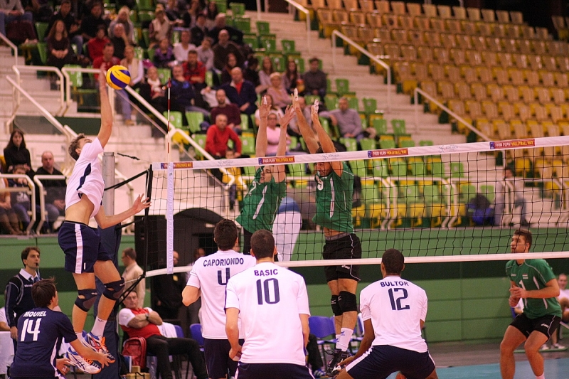 Magyarország -Franciaország röplabda U21 VB selejtező