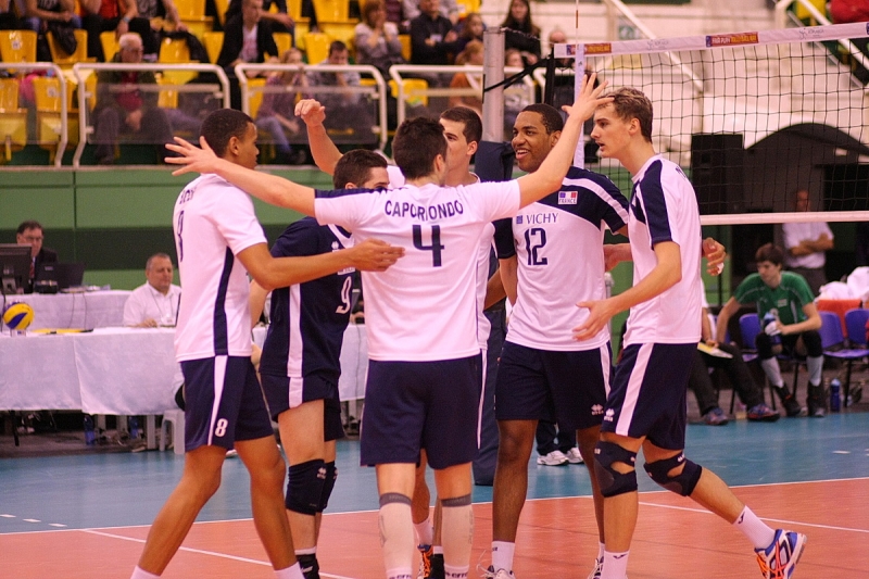 Magyarország -Franciaország röplabda U21 VB selejtező