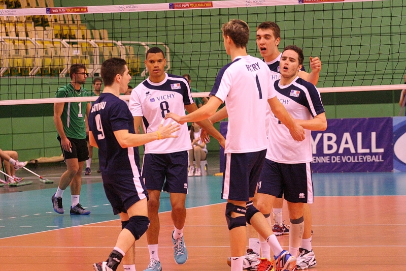 Magyarország -Franciaország röplabda U21 VB selejtező