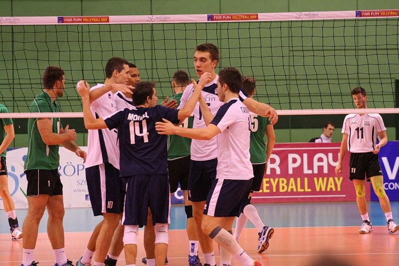 Magyarország -Franciaország röplabda U21 VB selejtező