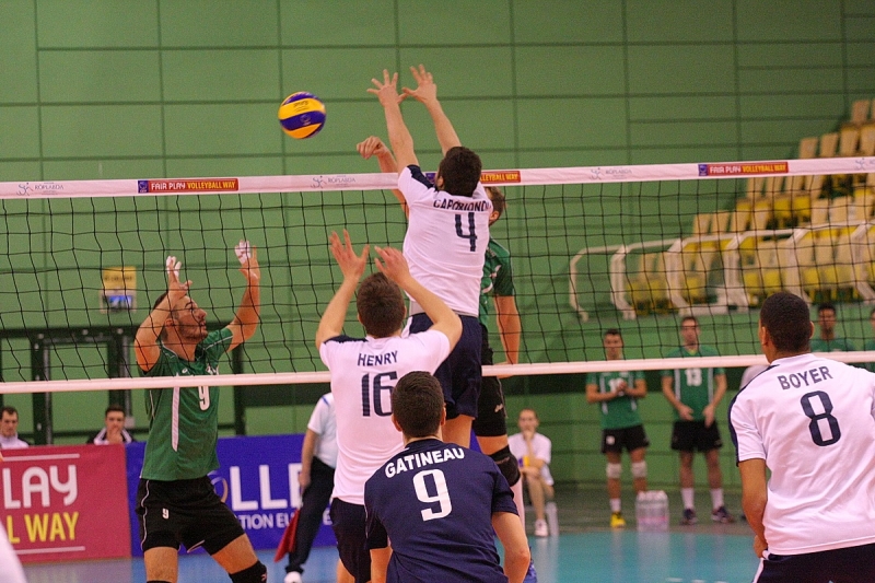 Magyarország -Franciaország röplabda U21 VB selejtező