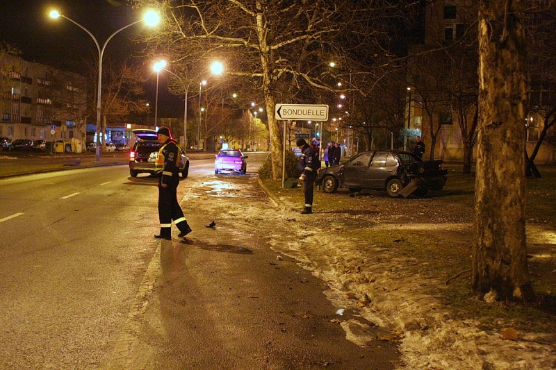 Baleset az Északi körúton