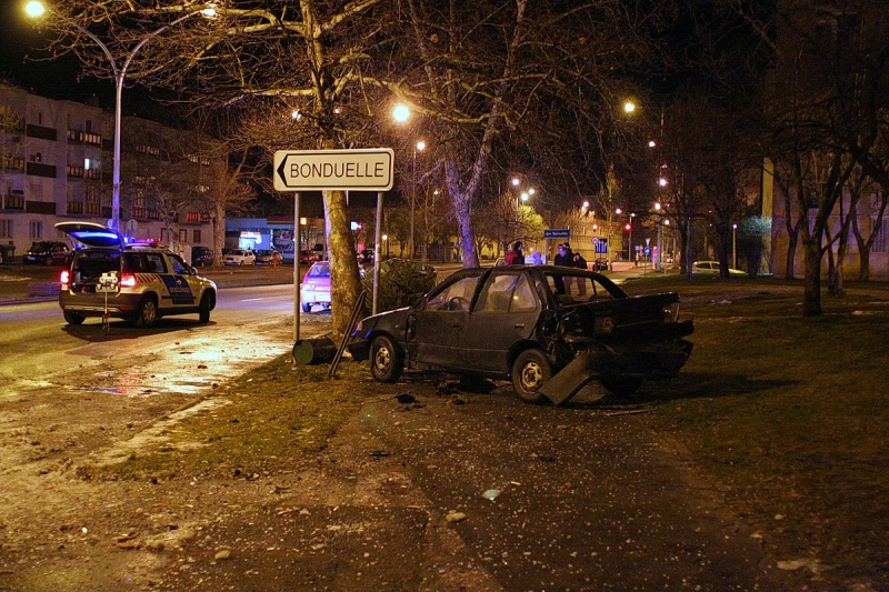 Baleset az Északi körúton