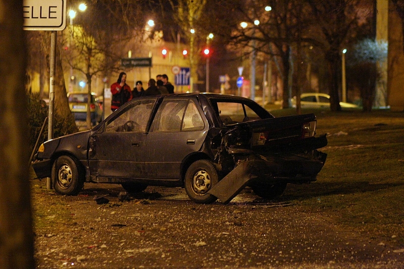 Baleset az Északi körúton
