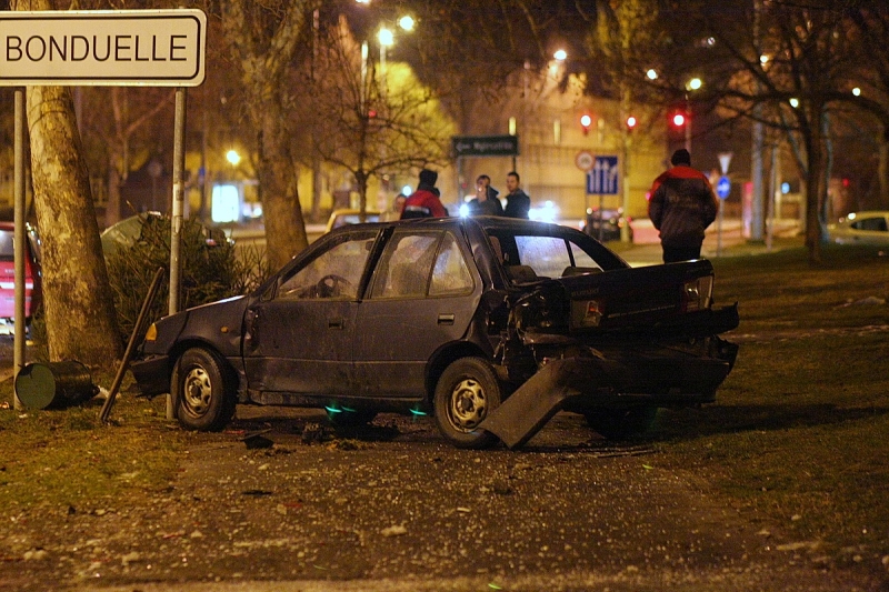 Baleset az Északi körúton