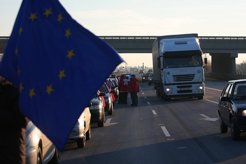 Útdíj-demonstráció