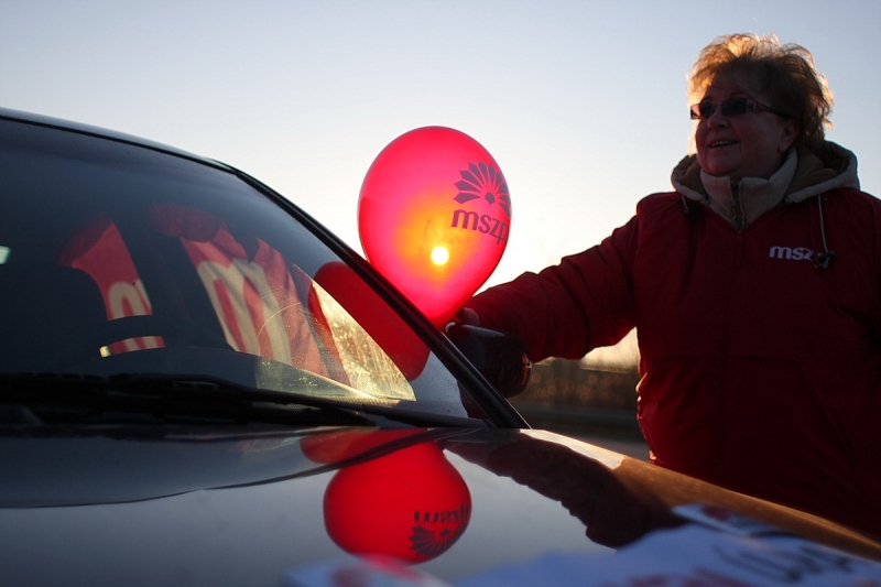 Útdíj-demonstráció