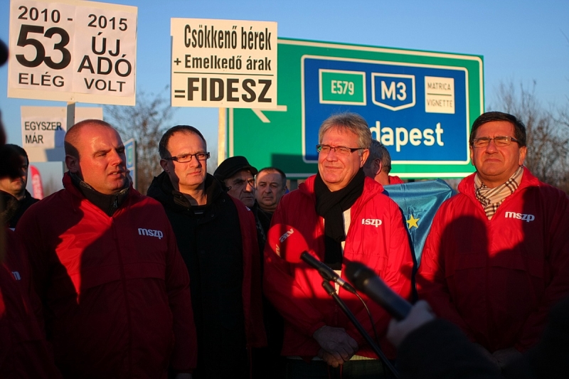 Útdíj-demonstráció