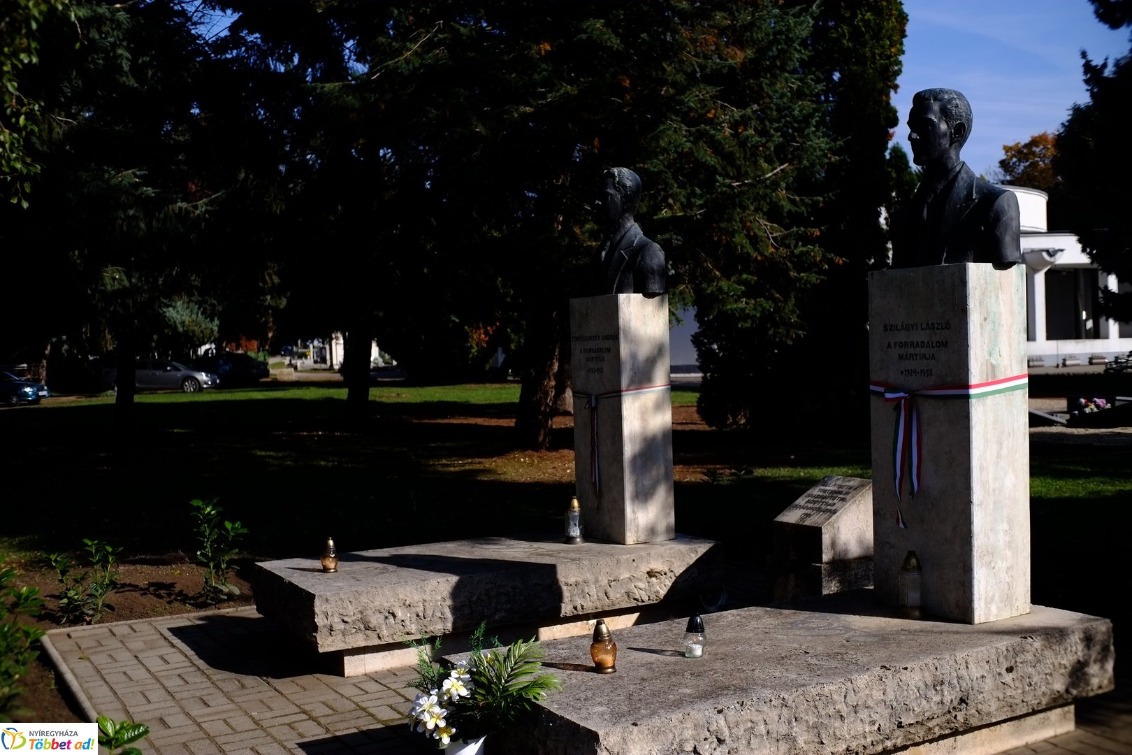 1956-os emlékező koszorúzások az északi temetőben - 2025