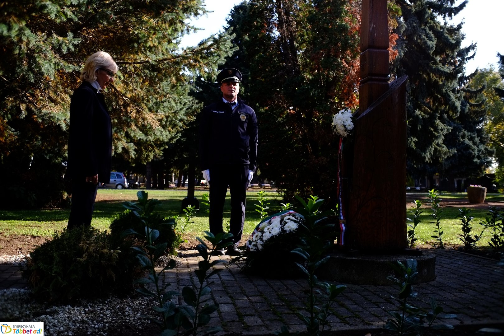 1956-os emlékező koszorúzások az északi temetőben - 2025