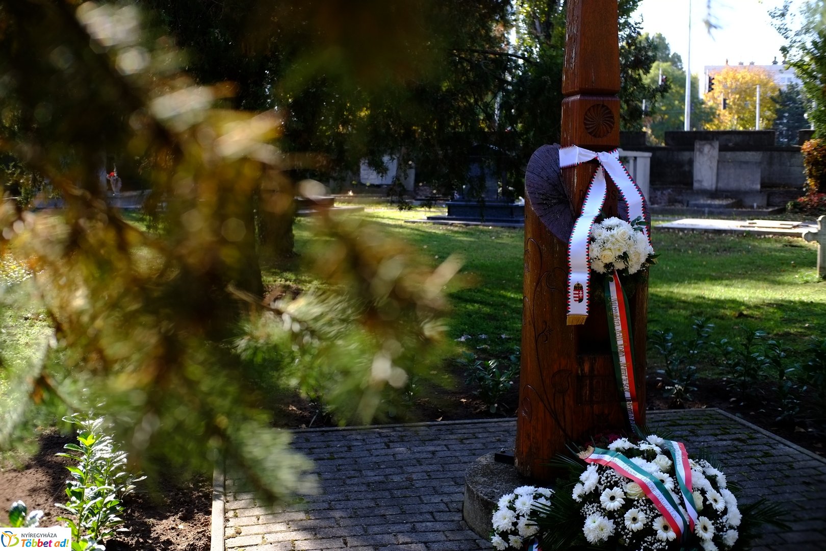 1956-os emlékező koszorúzások az északi temetőben - 2025