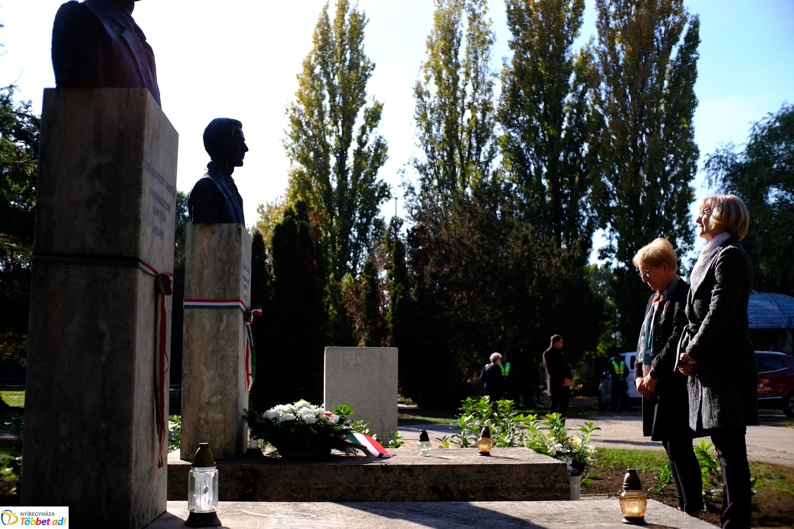 1956-os emlékező koszorúzások az északi temetőben - 2025