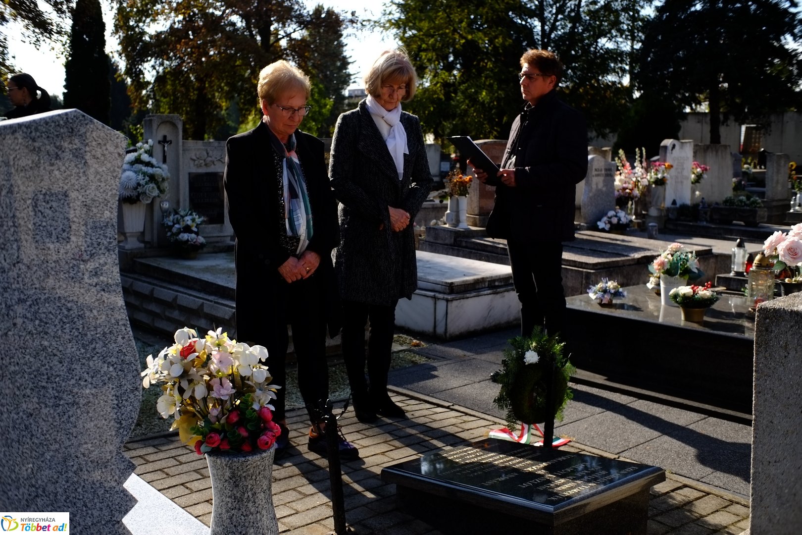 1956-os emlékező koszorúzások az északi temetőben - 2025
