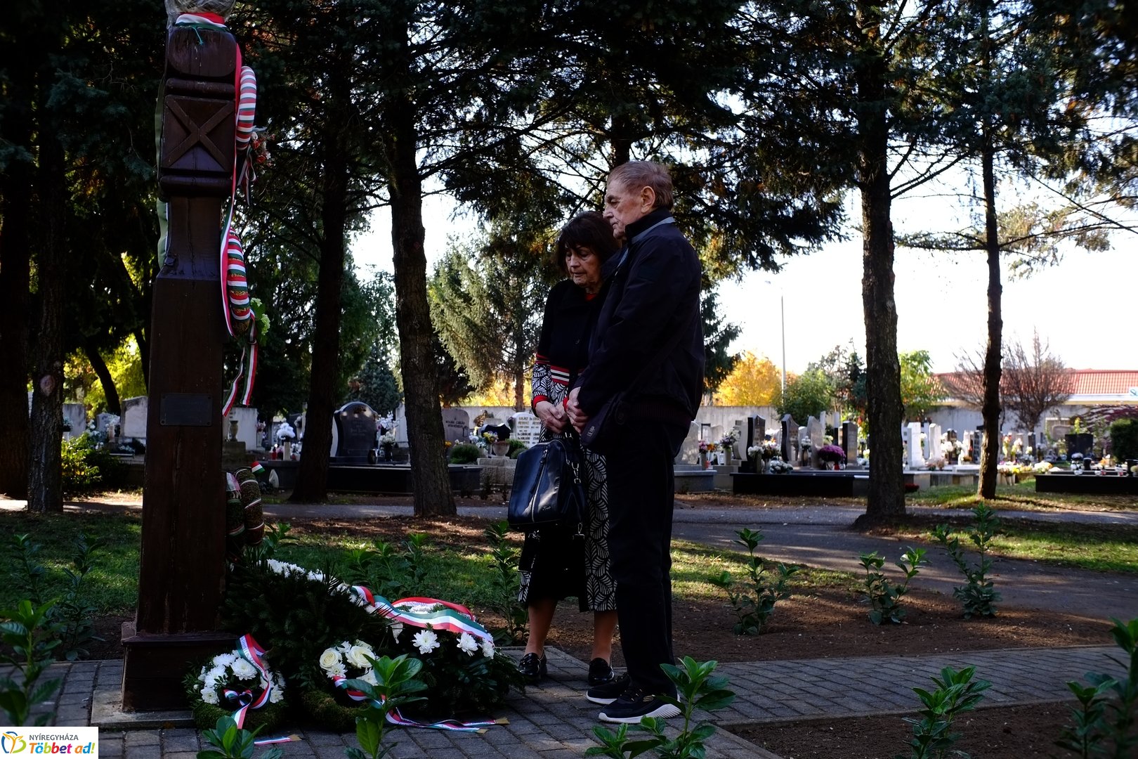 1956-os emlékező koszorúzások az északi temetőben - 2025