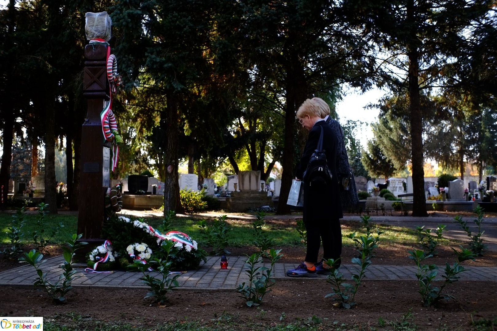 1956-os emlékező koszorúzások az északi temetőben - 2025