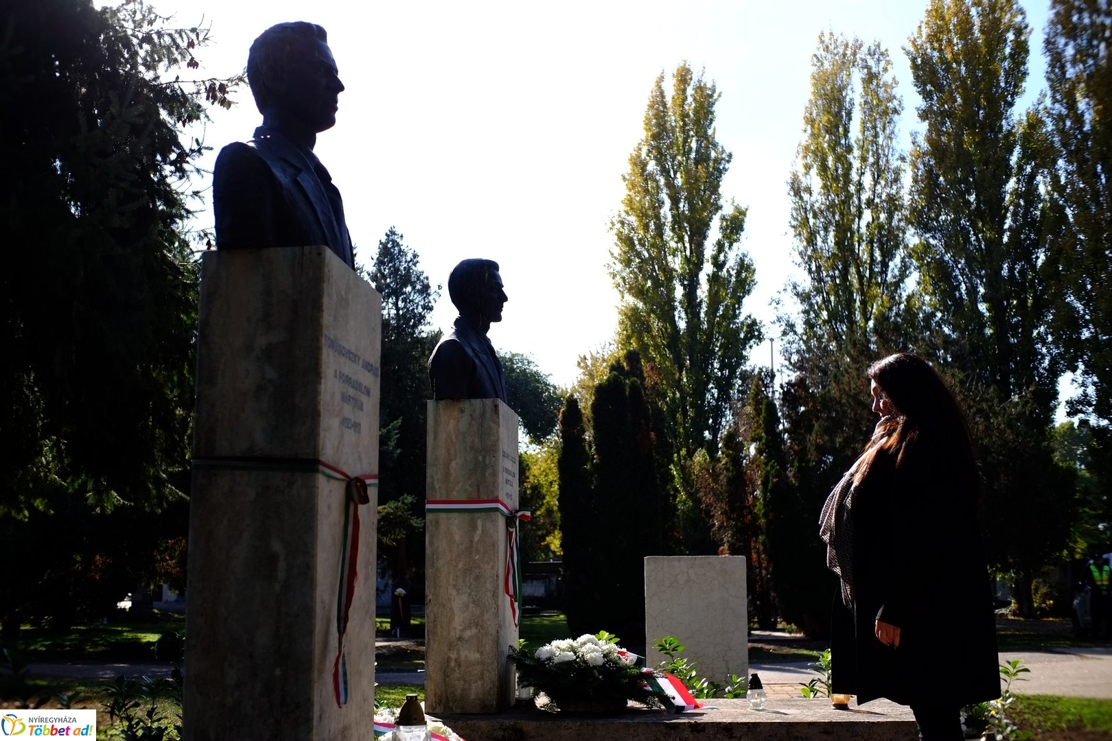 1956-os emlékező koszorúzások az északi temetőben - 2025