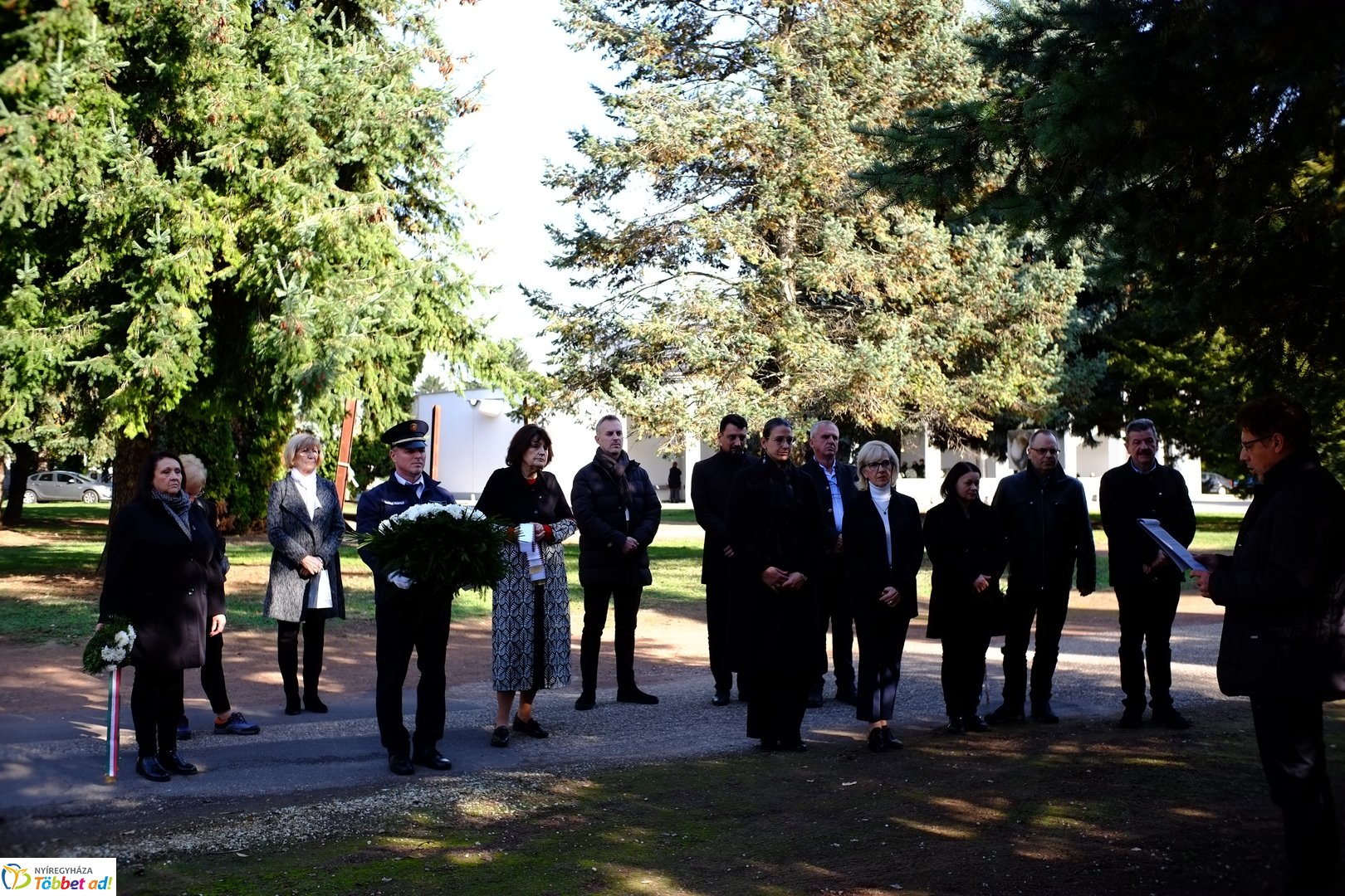 1956-os emlékező koszorúzások az északi temetőben - 2025
