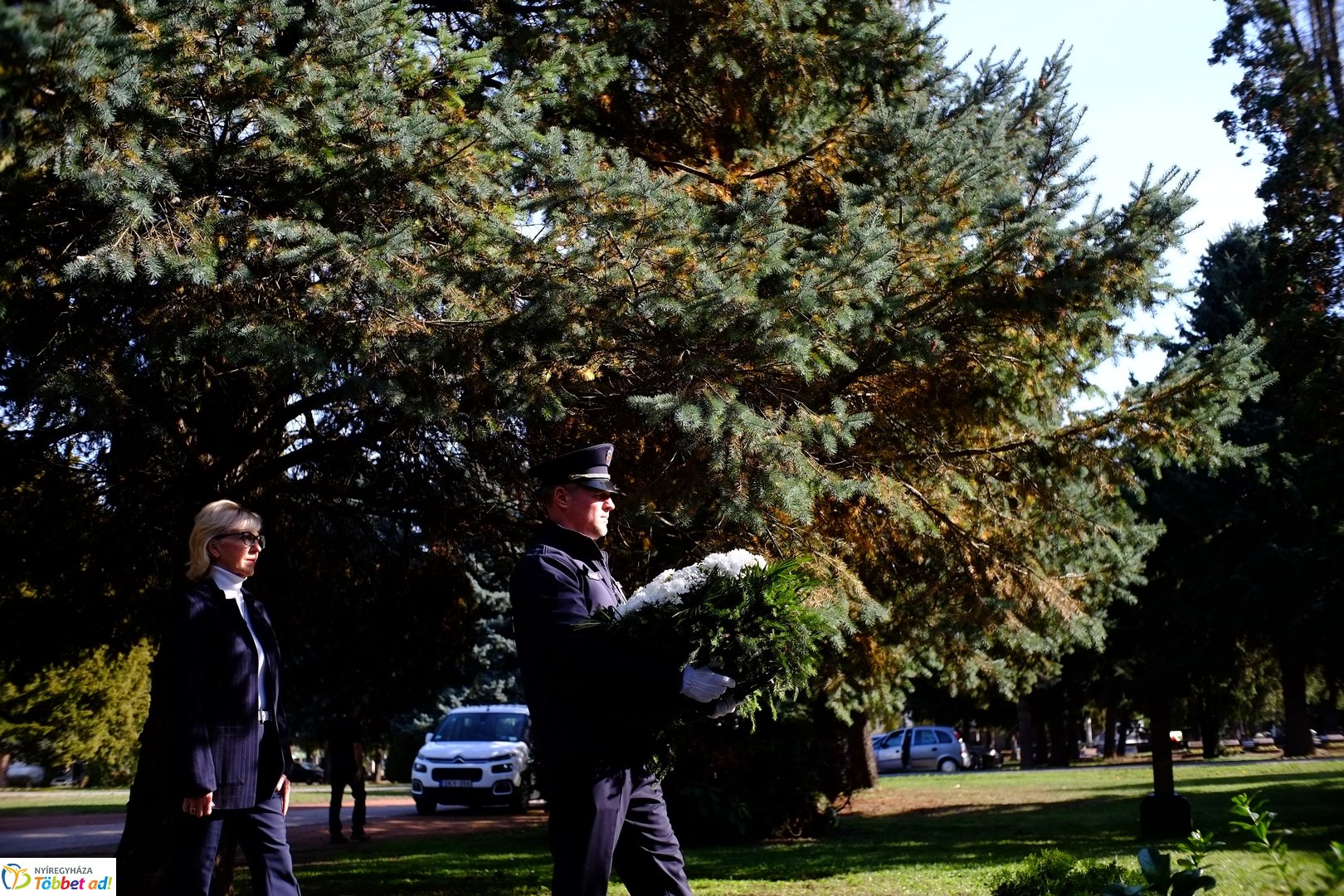 1956-os emlékező koszorúzások az északi temetőben - 2025