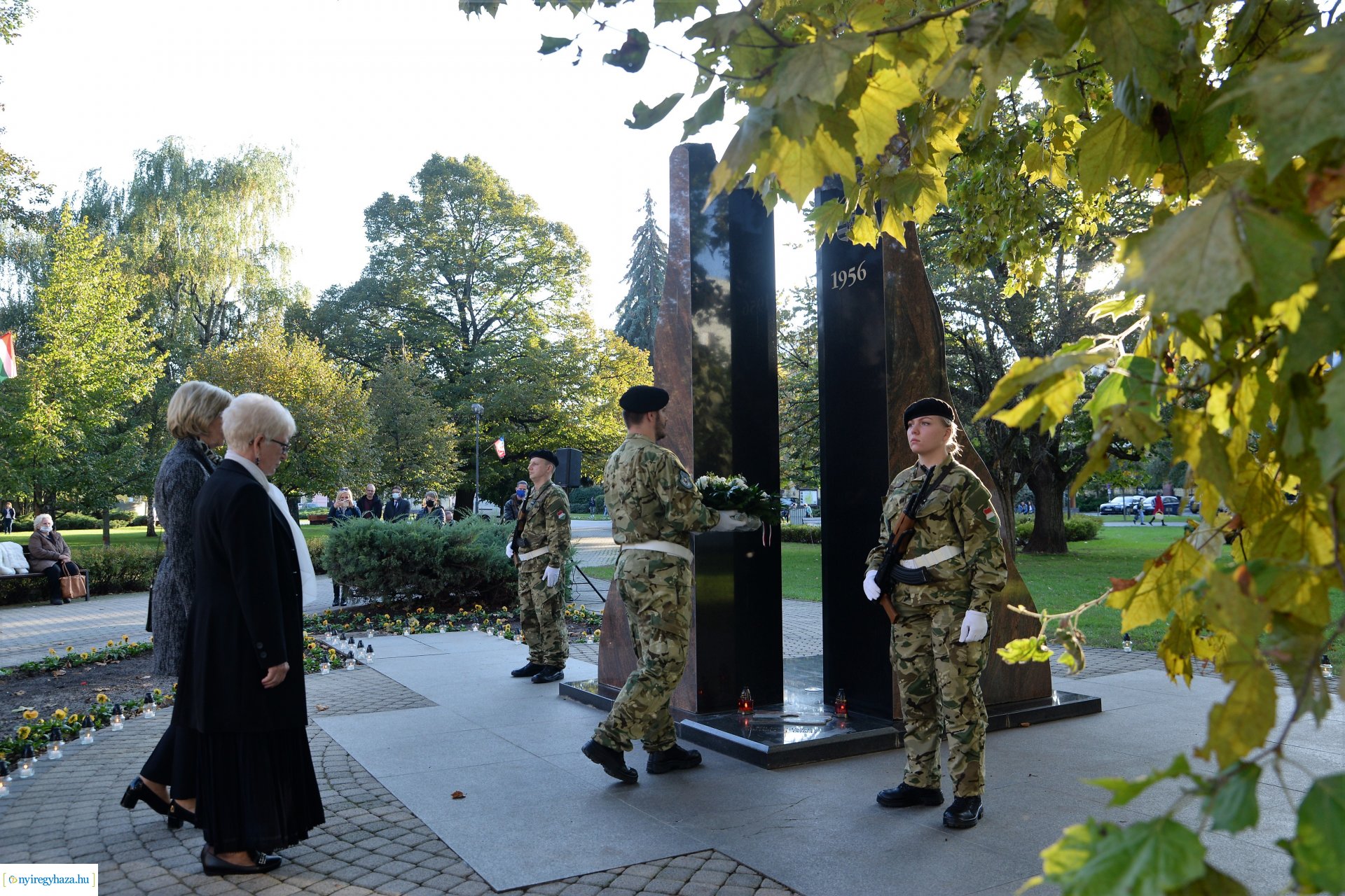 1956-os megemlékezés a Hősök terén