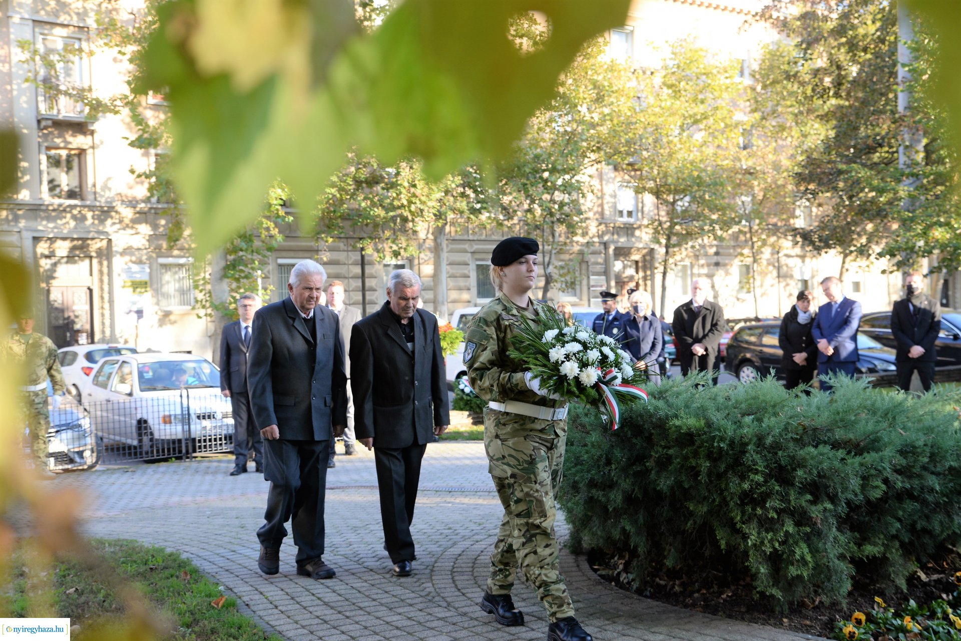 1956-os megemlékezés a Hősök terén