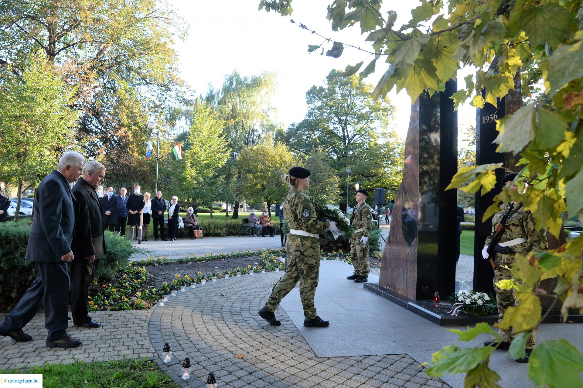 1956-os megemlékezés a Hősök terén