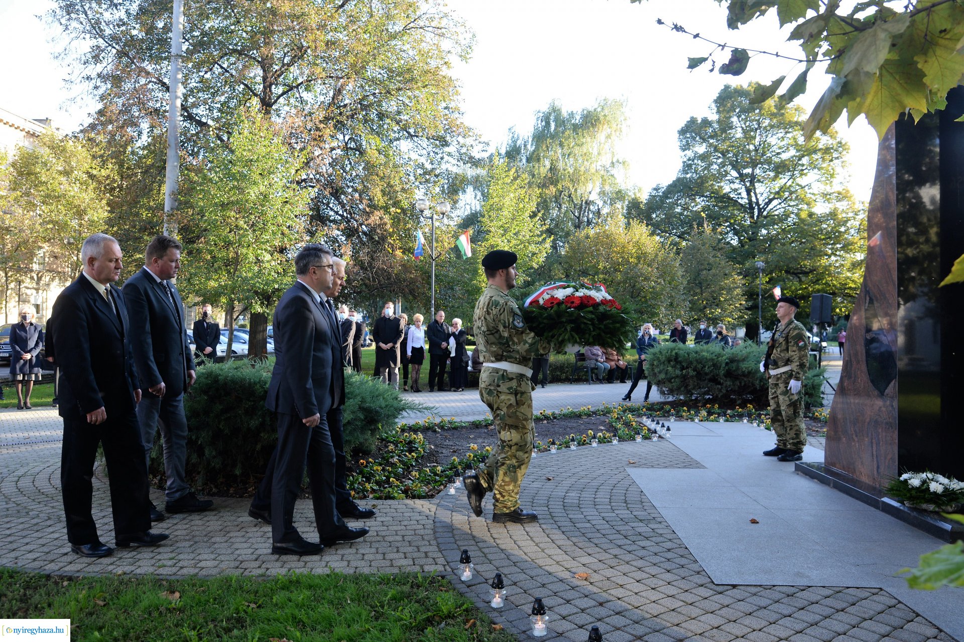 1956-os megemlékezés a Hősök terén