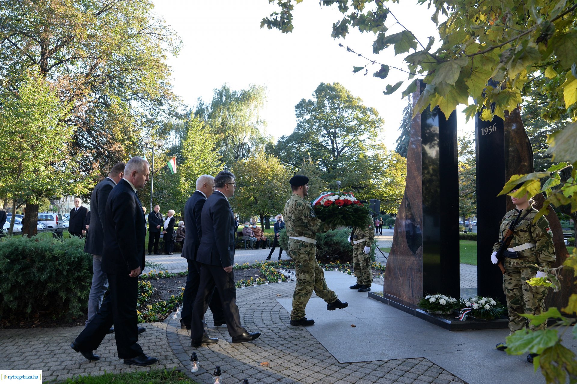 1956-os megemlékezés a Hősök terén