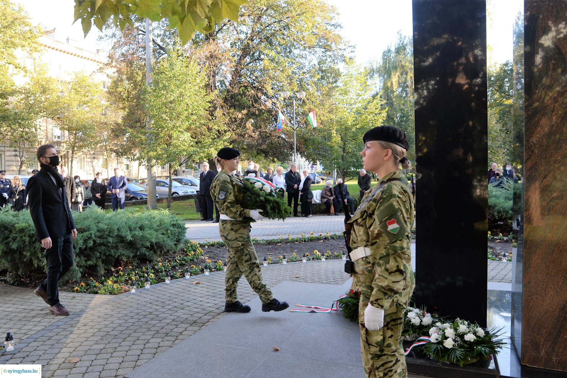 1956-os megemlékezés a Hősök terén