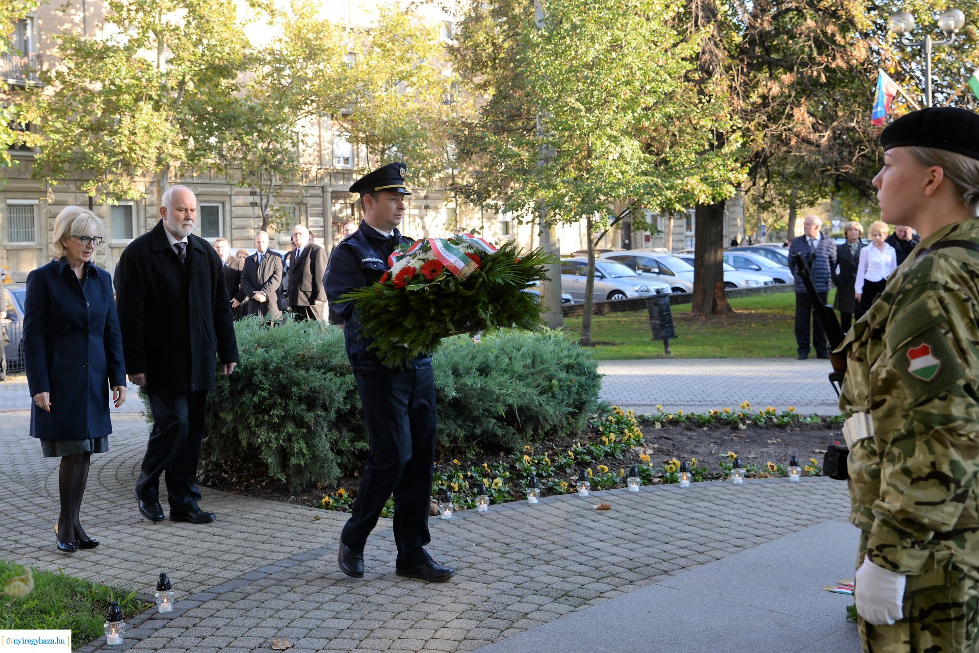 1956-os megemlékezés a Hősök terén